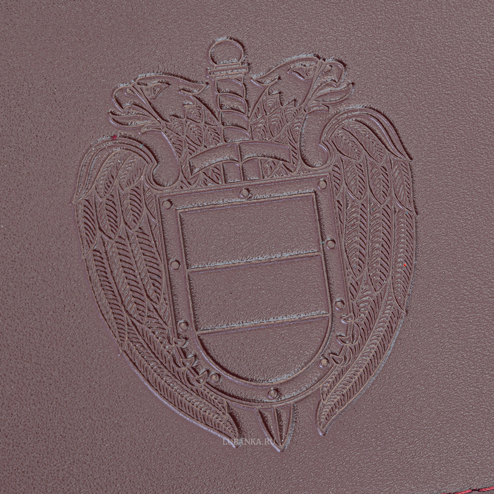 Обложка для удостоверения ФСО бордовая