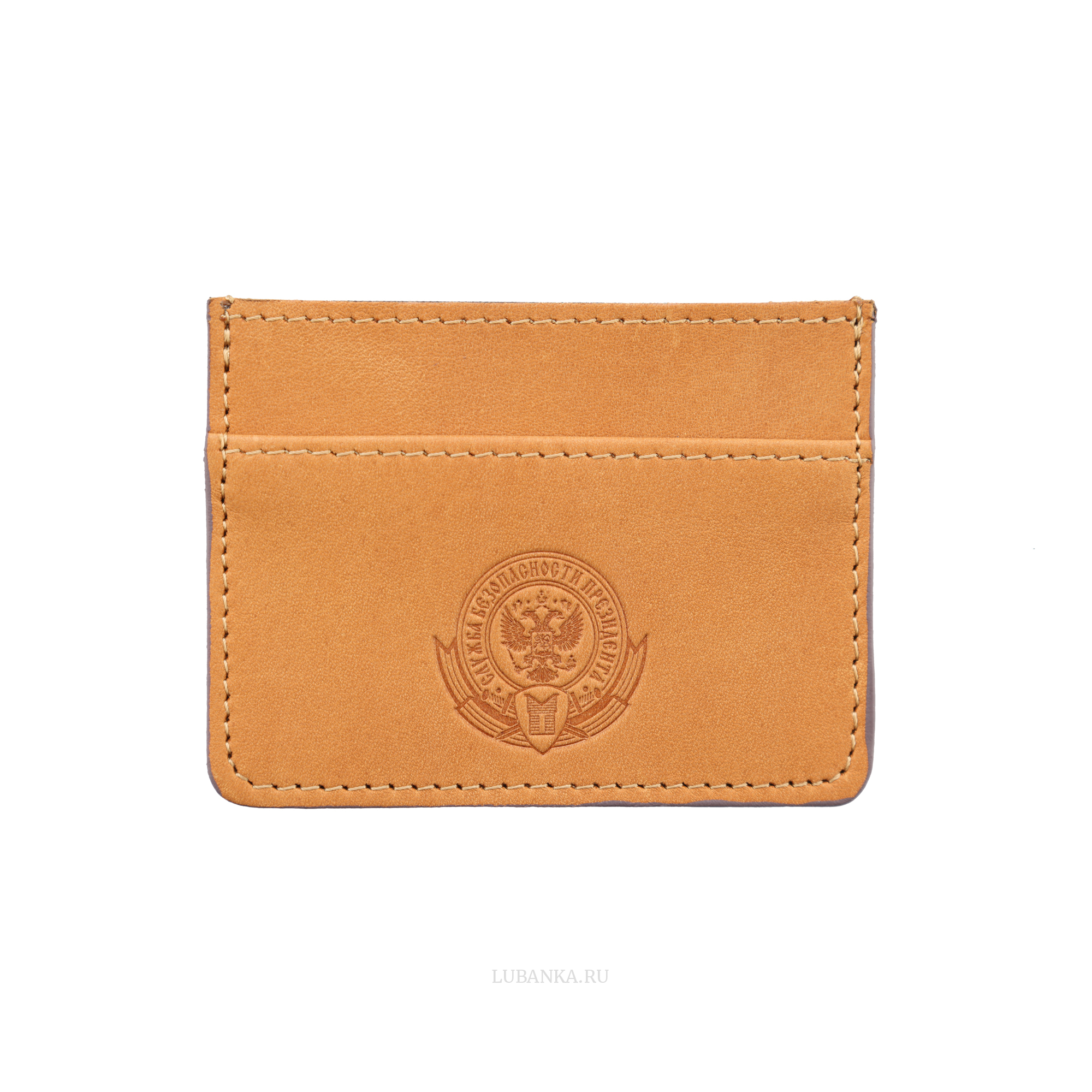 Картхолдер двухсторонний СБП светло коричневый