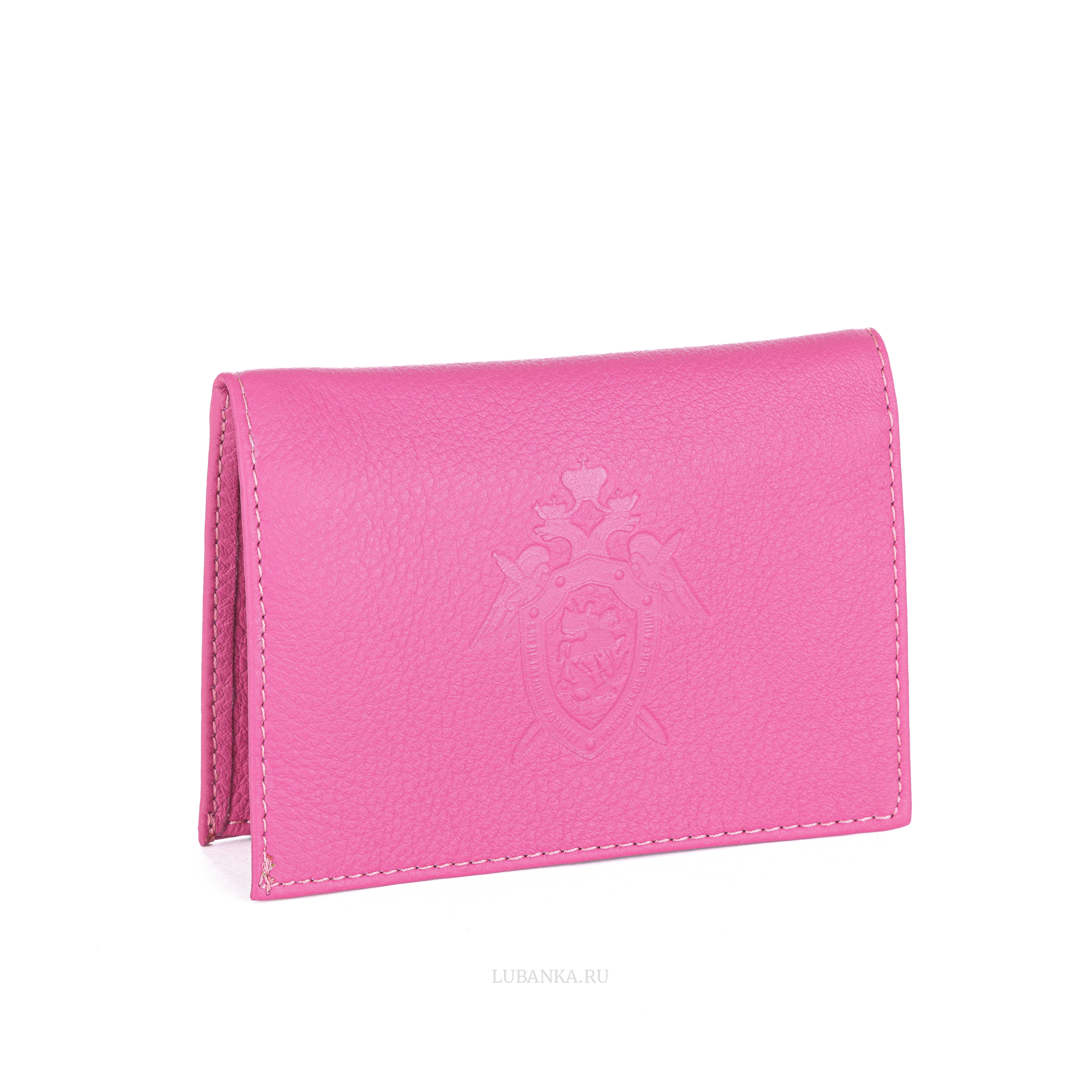 Обложка для удостоверения СКР розовая