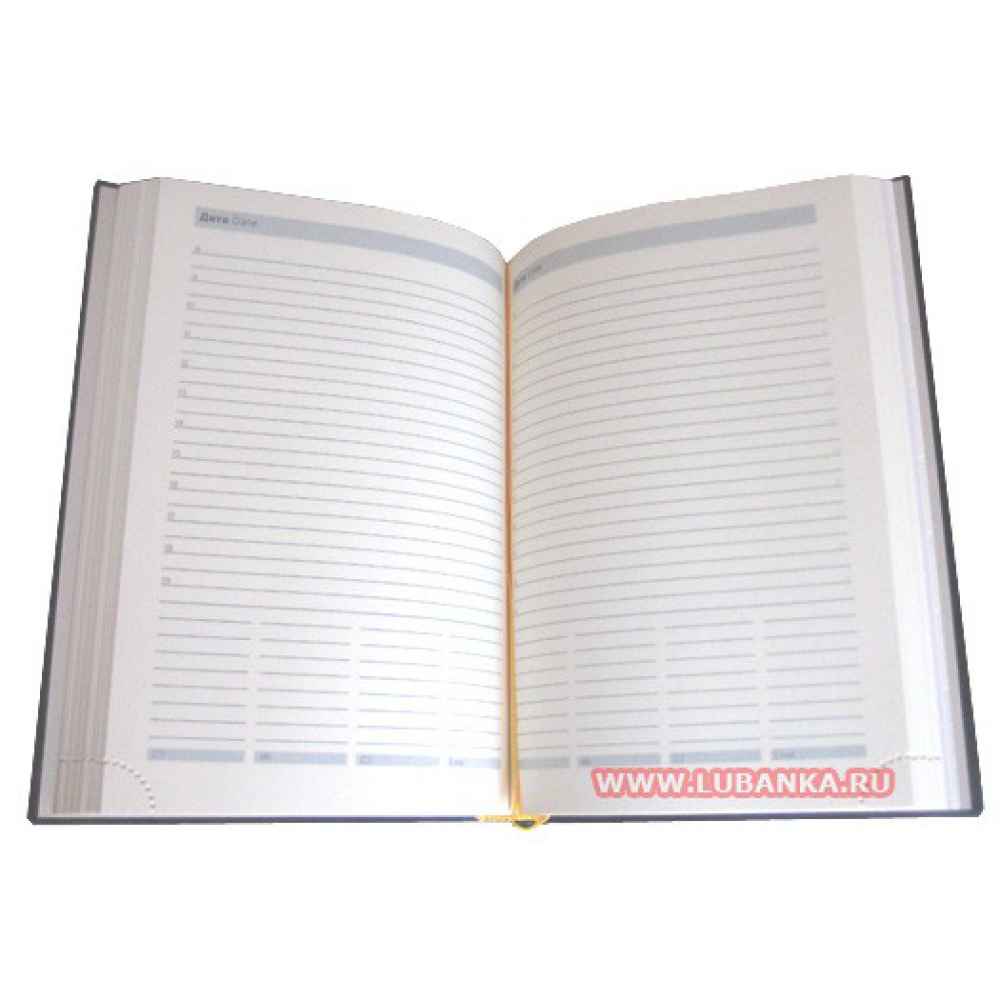 Ежедневник с логотипом ФСБ коричневый