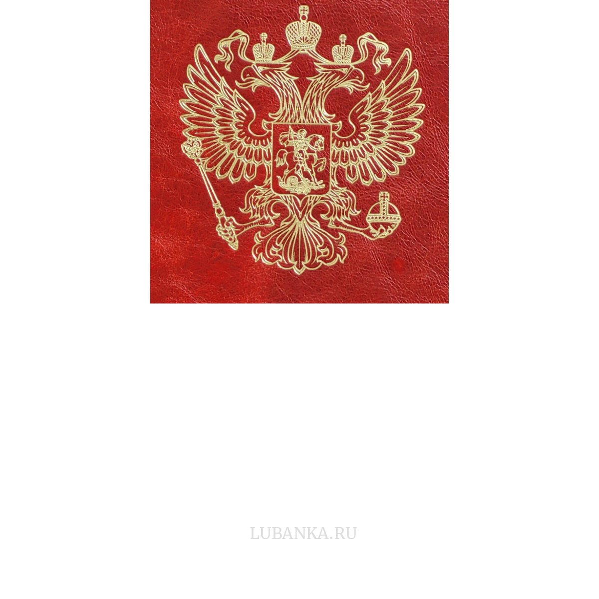 Папка для документов кожаная Администрация Президента РФ