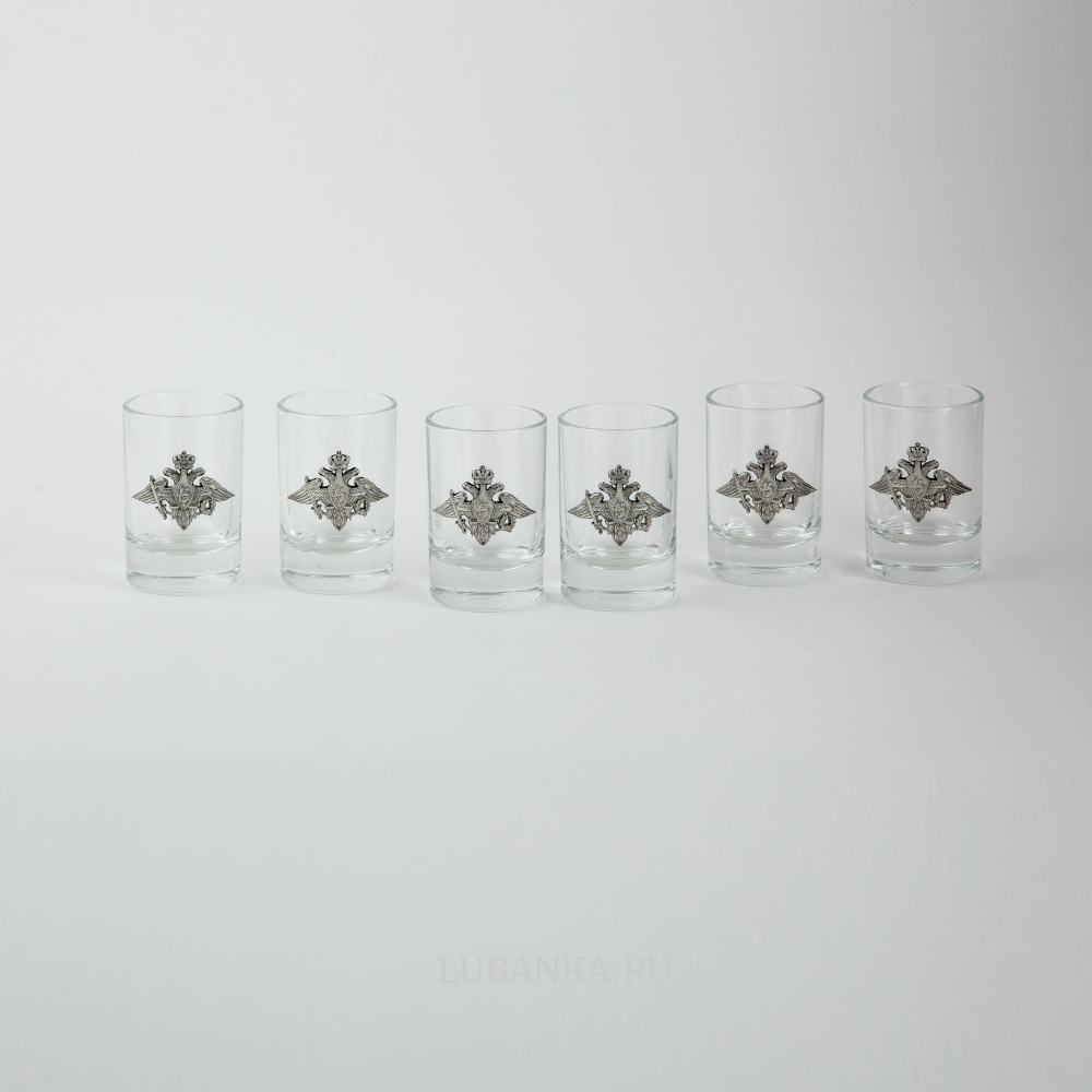 Стопки для водки «Отечество, Долг, Честь»