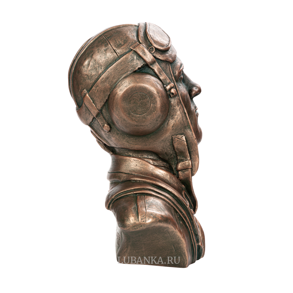 Статуэтка для интерьера «Бюст советского лётчика»