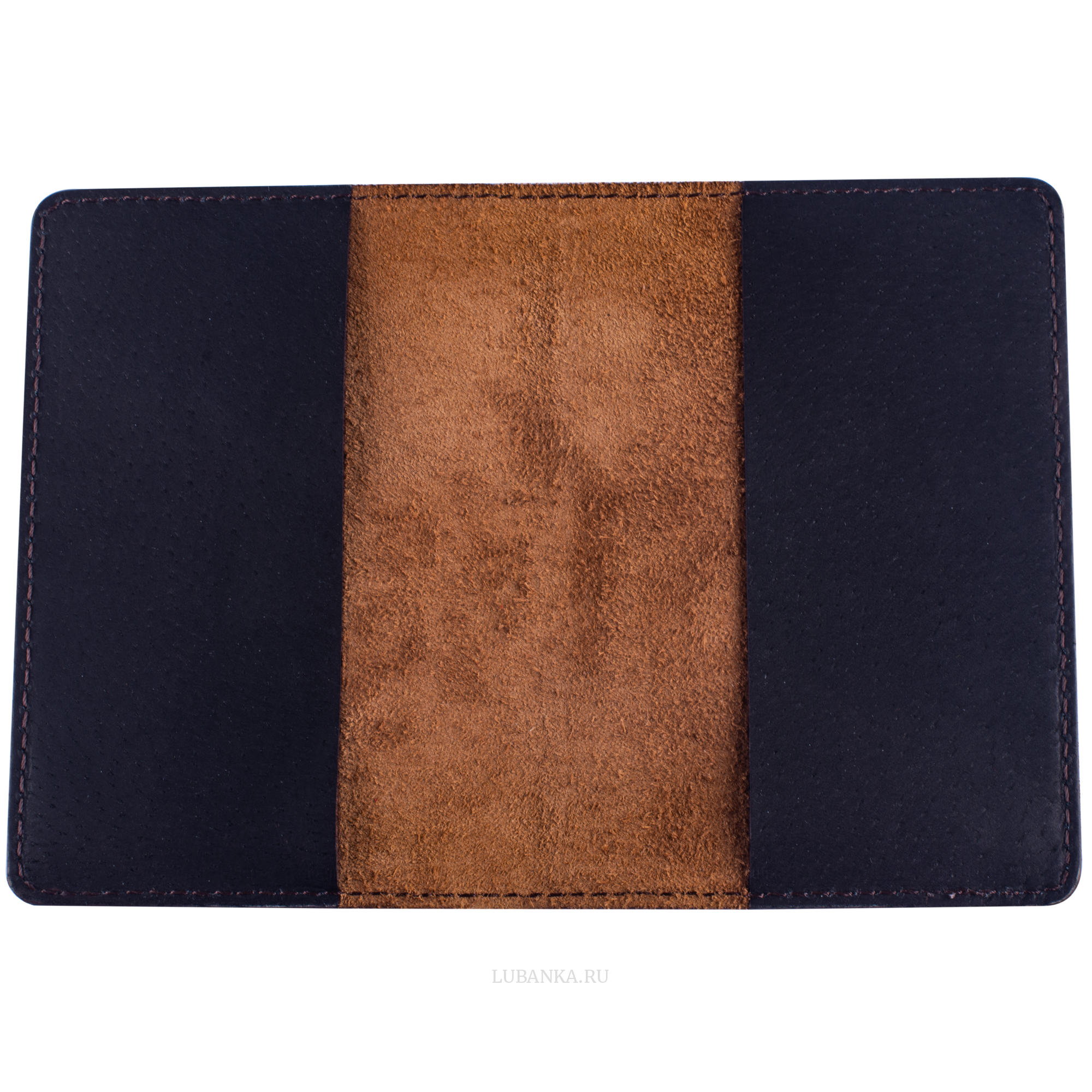 Обложка для паспорта Фемида коричневая