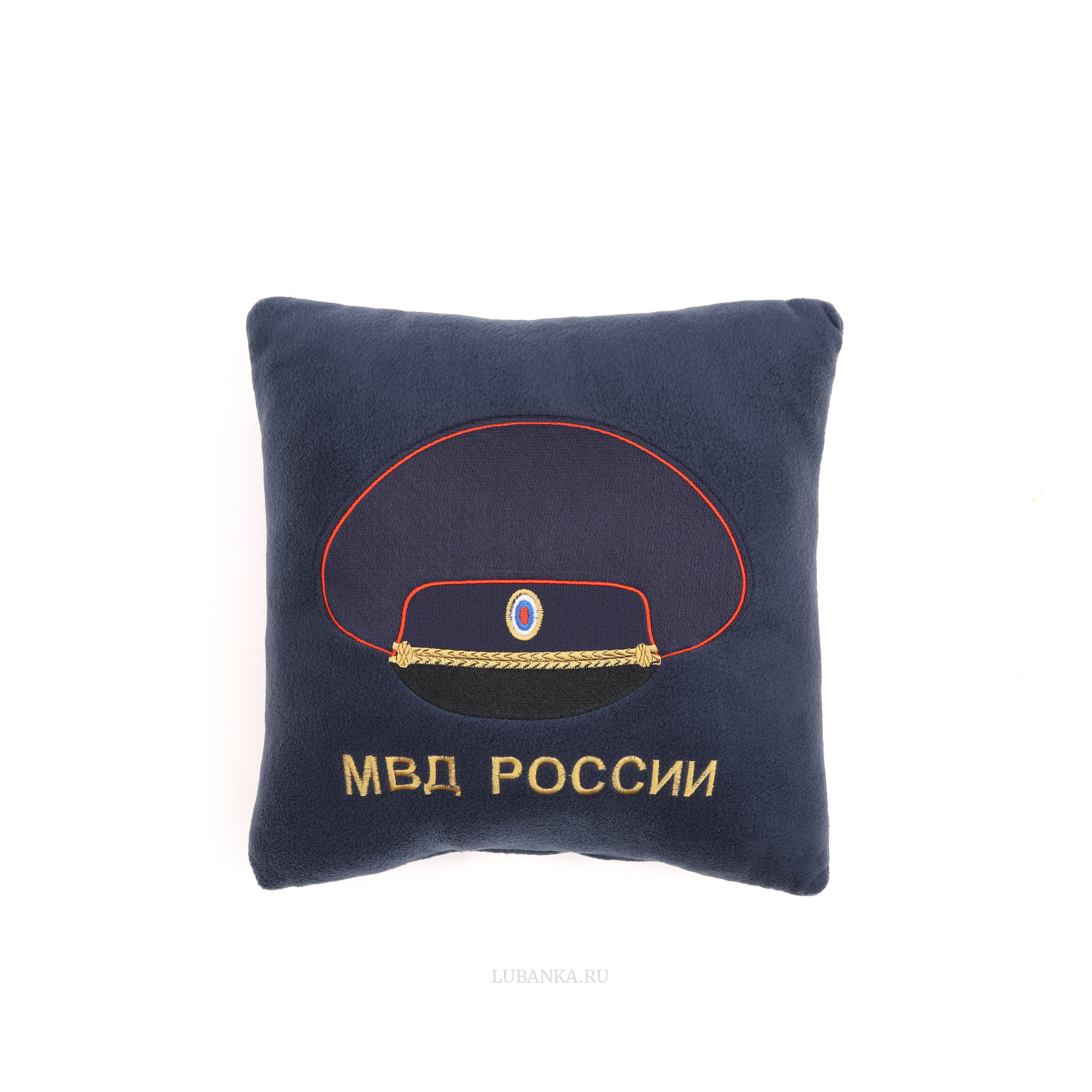 Декоративная подушка МВД Фуражка Синяя