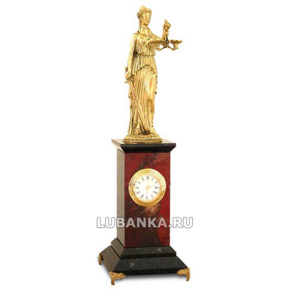 Часы настольные «Фемида»