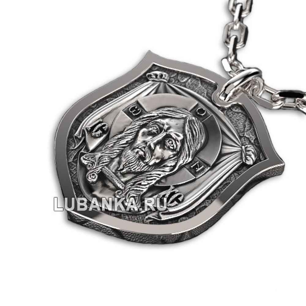 Мужской кулон «Спас Нерукотворный»